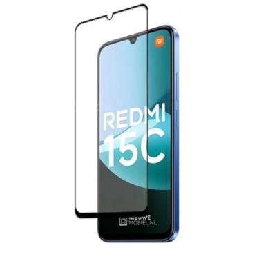 Imagem de [GL CASES] Película Para Redmi 15C Vidro Temperado Anti Impacto Risco 3D 9H Pelicula Xiaomi Redmi 15C Protetor De Tela Com Cobertura Total + Kit De Limpeza