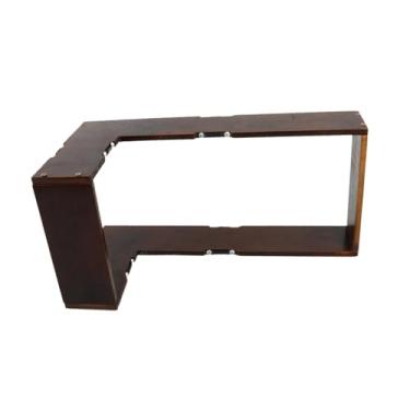 Imagem de YWJLQH Prateleira de Canto de Madeira, Multifuncional, Rústica, Decorativa, Organizadora para Casa, Quarto de Bebê, Banheiro E Quarto, Sem Luz, Tamanho real