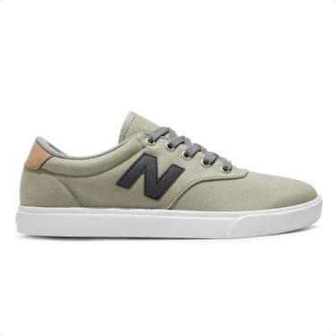 Imagem de Tênis New Balance 55 Unissex, Verde, Cinza, 38