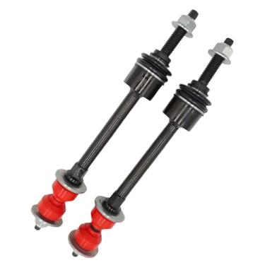 Imagem de STICHLER Kit de elos de barra estabilizadora frontal vermelha K80894 K750157 para Dodge Ram 1500 4WD 2011-2012 Ram 1500 4WD 2013-2018 Ram 1500 2019-2024 Ram 1500 Clássico