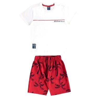 Imagem de Conjunto Camiseta Bermuda Tropical Bee Loop-Masculino