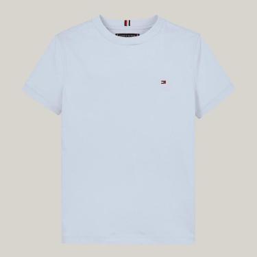 Imagem de Camiseta infantil Logótipo E Gola Redonda Azul Tommy Hilfiger-Masculino