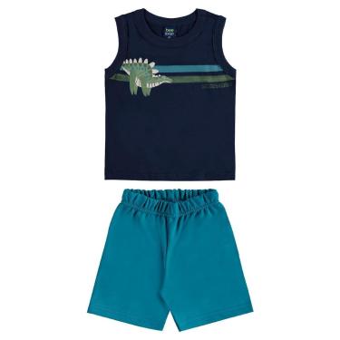 Imagem de Conjunto Regata Dino Bermuda Bee Loop-Masculino