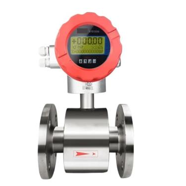 Imagem de Medidor de fluxo de água eletromagnético DN25 DN32 DN50 DN100 RS485 Pulso 4-20mA Medidor de fluxo magnético (DN50 24VDC)