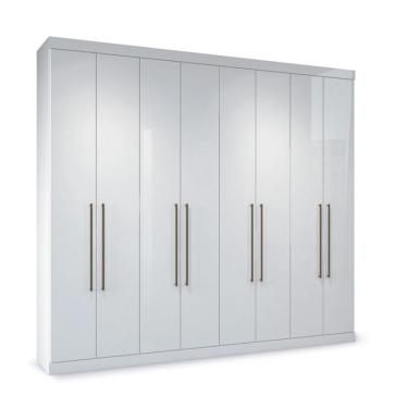 Imagem de Guarda-roupas Casal 8.4 Havana Master Branco
