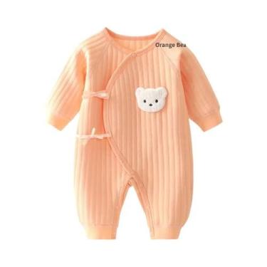 Imagem de Macacão De Algodão Unissex Para Bebês, Roupas Para Recém-Nascidos Com 