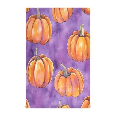 Imagem de xigua Conjunto de 1 panos de prato de cozinha de abóbora em aquarela, macios e altamente absorventes de secagem rápida para limpeza de pratos e limpeza à mão, 71 x 45 cm