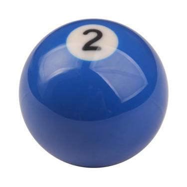 Imagem de TSudoku Manípulos de câmbio de bola de sinuca azul 2 marchas alavanca de câmbio estilo legal alavanca de mudança de marchas se encaixa na maioria dos veículos manuais automáticos de carro, TA14, azul