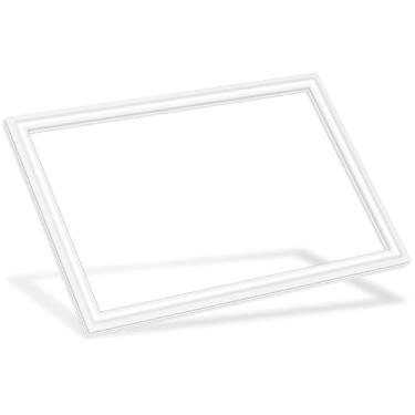 Imagem de Substituição da junta da porta do congelador WR14X27230 - Vedação branca do refrigerador 66,8 cm x 43,5 cm compatível com GE, modelos de refrigerador Hotpoint GIE18GTHGRCC, GTE18DTNBRWW, peças repalce