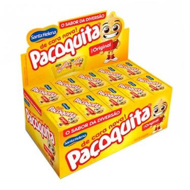 Imagem de Paçoca Quadrada Paçoquita Embalada c/50 unid. - Santa Helena