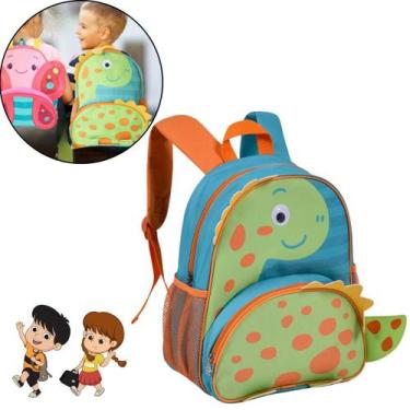 Imagem de Mochila de Costas Infantil Com Alças Clio Pets Bichinhos 3D Menino Men