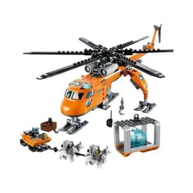 Imagem de Base Móvel De Exploração Ártica Com Guindaste Compatível Com Blocos De