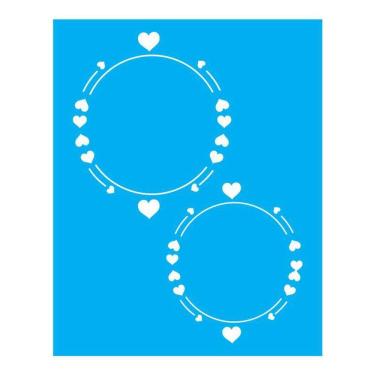 Imagem de Stencil Tamako Moldura - 20X25Cm - Ref B735