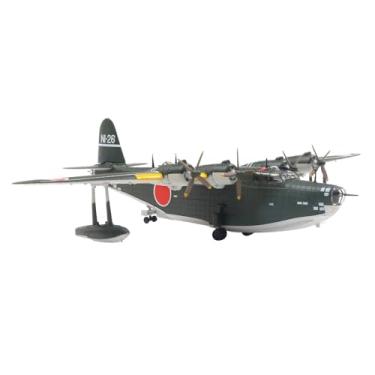 Imagem de Escala 1/144 da Segunda Guerra Mundial da Marinha Japonesa IJNAS Kawanishi H8K2 Emily Flying Boat Modelo de Aeronave Modelo de Liga para Coleção CA
