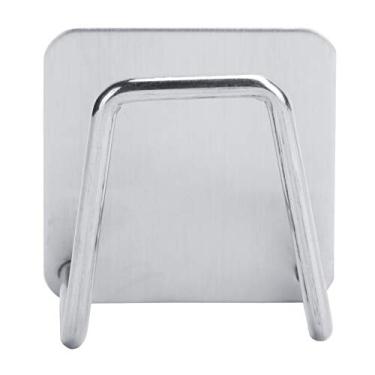 Imagem de Organizador de cozinha Suporte de esponja de cozinha, organizador de organizador de pia de aço inoxidável, escova durável, sabonete, lavar louça, cesto escorredor líquido