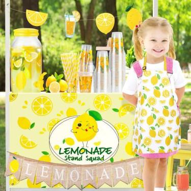 Imagem de Suprimentos para estandes de limonada VitalCozy, 205 unidades com disp