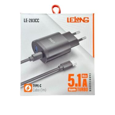 Imagem de Carregador Turbo Preto Compatível Com Iphone 15 Pro Max