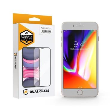 Imagem de Película Dual Glass Para Iphone Se 2 - Branca - Gshield