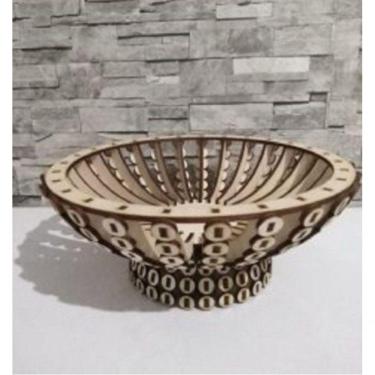 Imagem de Cesta De Fruta Corte à Laser Em Mdf
