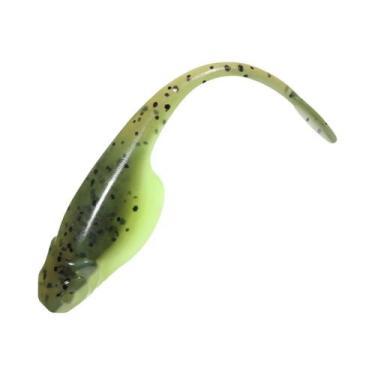 Imagem de Iscas Artificiais Flutuantes De 5cm Em TPR Com Cauda De Salgueiro Para