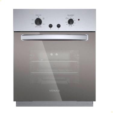 Imagem de Forno De Embutir Venax á Gás 50L Cristallo Giii Glp 110V 26014