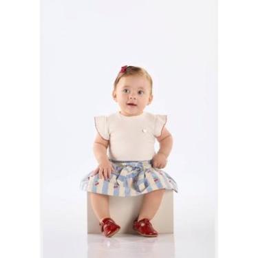 Imagem de Conjunto Bebê com Body e Saia Up Baby-Feminino