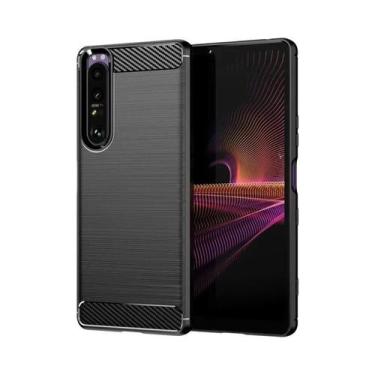 Imagem de Capa De Silicone Macia Em Fibra De Carbono Para Sony Xperia 10 1 5 II 