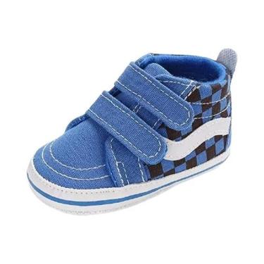 Imagem de Tênis De Lona Antiderrapante Multicolorido Para Bebês Recém-Nascidos, 