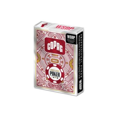 Imagem de Baralho Wsop Unitario Vermelho Poker Size Copag 55 Cartas Jogo
