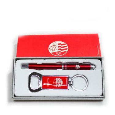 Imagem de Kit Caneta Touchscreen + Chaveiro Abridor - Náutico-Unissex