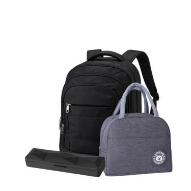Imagem de Mochila Bolsa Executiva Reforçada Premium Bolsa Térmica - - Mormino, C