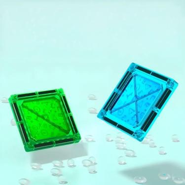 Imagem de Brinquedo Blocos Magnéticos Montar Safari Animais Diversão - Safari Magnético 3d Construa, Explore E Crie Sem Limites