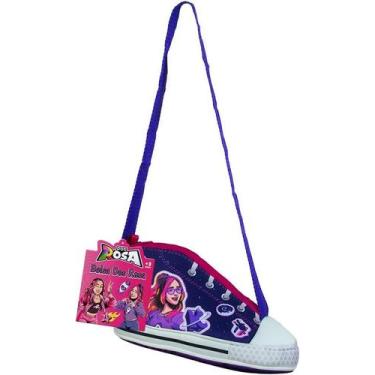 Imagem de Bolsa Tênis Zíper Dos Rosa Katlen Original Novabrink