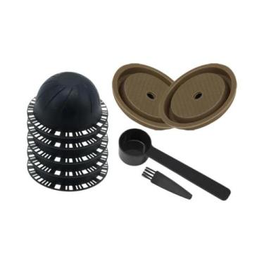 Imagem de Conjunto De 5 Cápsulas De Café Compatíveis Com Nespresso Vertuo E Tamp
