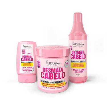 Imagem de Kit Desmaia Cabelo Profissional Forever Liss, U