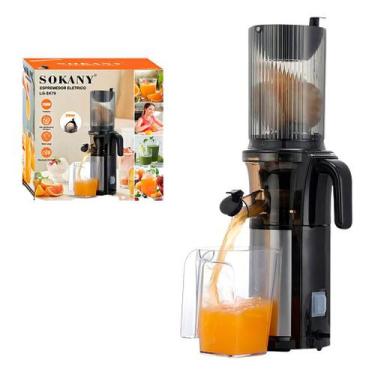Imagem de Espremedor De Frutas Sucos Juicer Alimentos Extrator 250w Cor Preto 12