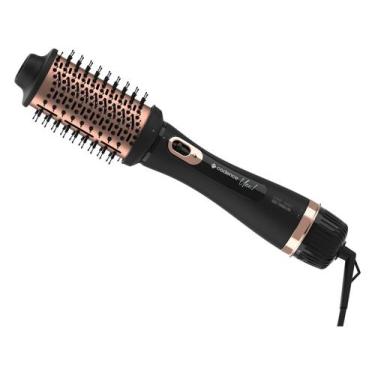 Imagem de Escova Secadora Cadence Uau 4 Em 1 Bivolt, Preto e Rosé, Bivolt
