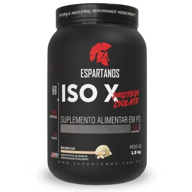 Imagem de Whey Protein ISO X 100% Pure Isolate 1,8kg - Espartanos-Unissex