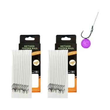 Imagem de Conjuntos De Pesca Premium Com Linha Trançada Forte E Anzóis Afiados C