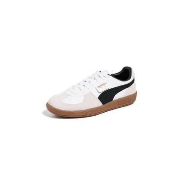 Imagem de Tênis Puma Palermo, Branco e Cinza Vapor, Tamanho 38