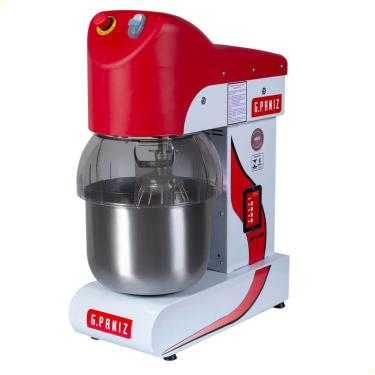 Imagem de Batedeira Planetária Industrial G.Paniz BP-12 RP Epóxi 4 Velocidades 3 Batedores 12 L 220V
