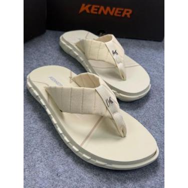 Imagem de Sandália Chinelo Kenner Megah Puffer Marrom, Baunilha, 42