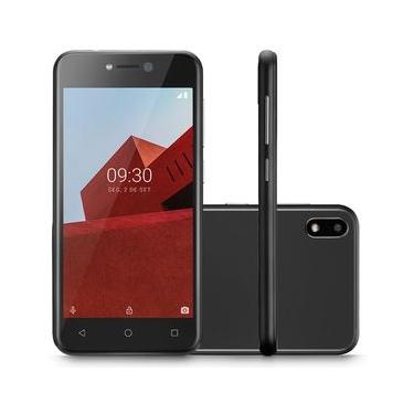 Imagem de Smartphone Multilaser E P9128 Preto com 32GB, 512MB de RAM, Tela 5”, Android 8.1, Dual Chip, Câmera 5MP, 3G, Bluetooth e Processador Quad core