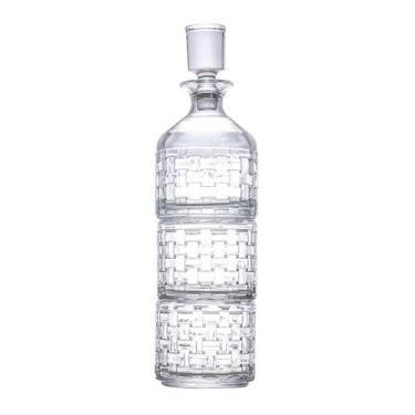 Imagem de Jogo para Whisky 3 peças em vidro empilhavel Trio 280ml -Fracalanza, 3