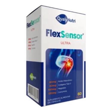 Imagem de Flex Sensor Hialuronic 60 Caps QualyNutri Ácido Hialurônico - Congratu