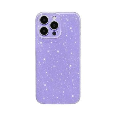 Imagem de Capa De Telefone Com Glitter Rosa Para iPhone 15 pro Max 14 plus 13 12