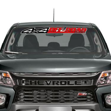 Imagem de Adesivo Parabrisa 4x4 Off Road Trilha Troller Hillux Jeep - Seymour Ad