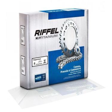 Imagem de Kit Transmissão Riffel Honda CG 125 Cargo 89/99, Today 89/94 e Titan 9