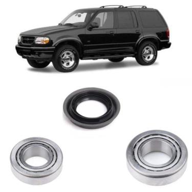 Imagem de Rolamentos Pinhão Diferencial Traseiro Ford Explorer 1996 até 2001 Kit