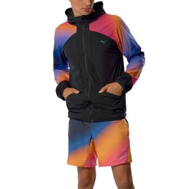 Imagem de Jaqueta de Corrida Mizuno Active Alpha Masculina, Preto, P